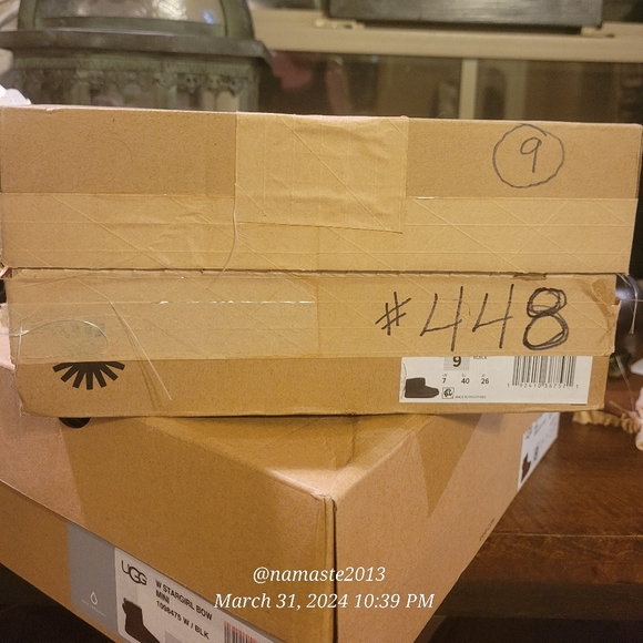 Ugg Women's Classic Mini Fluff Boot SN 1106757 Fur Designer Suede Winter #448 - Picture 11 of 14